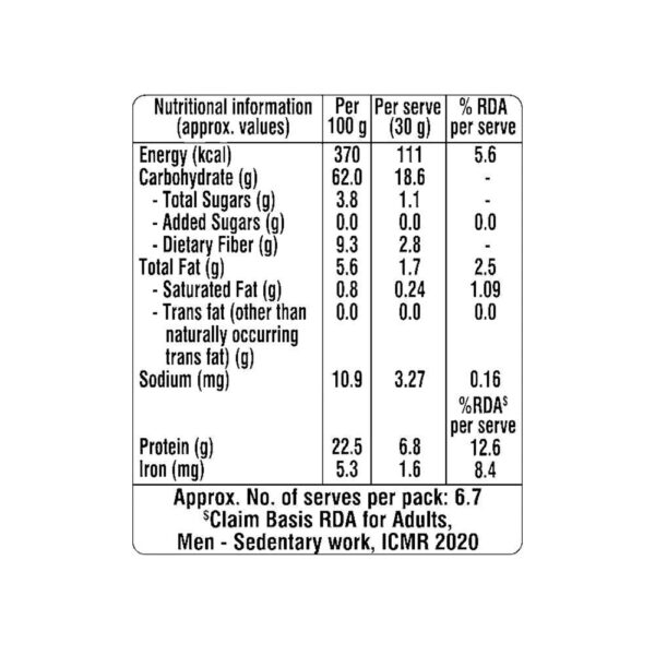 Aashirvaad, 100% Chana Dal Besan, 500 g - Image 3
