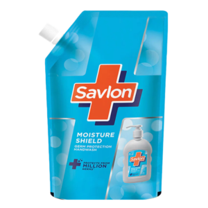 Savlon Moisture Shield Handwash Refill, 675ml - Germ Protection for All Skin Types
