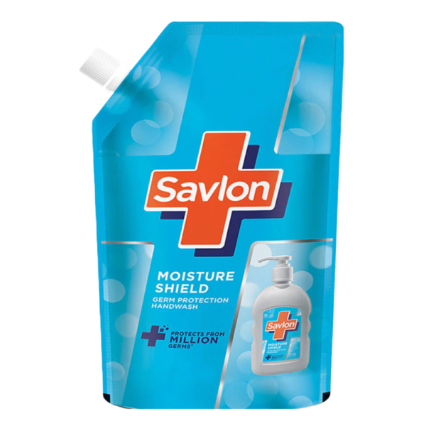 Savlon Moisture Shield Handwash Refill, 675ml - Germ Protection for All Skin Types