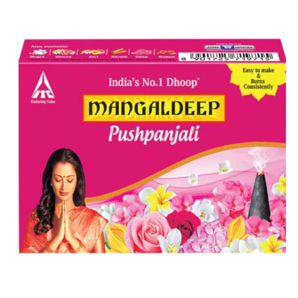 Mangaldeep Pushpanjali Dhoop - 16 Sticks (With free MB)